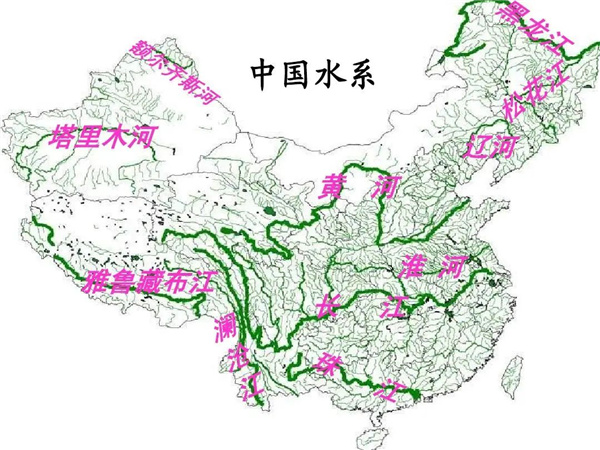 云南六大水系分布图图片